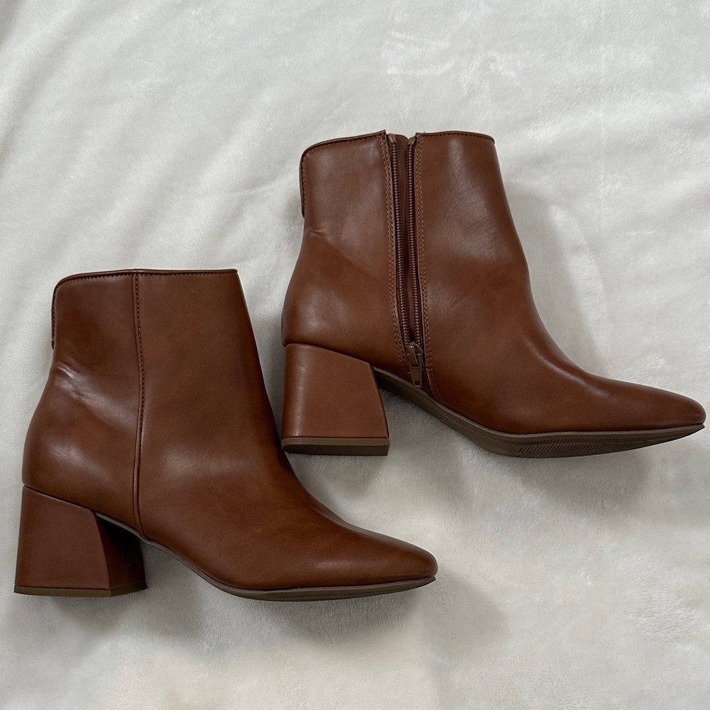 a new day Chestnut Ankle Boots